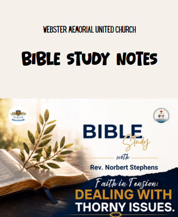 Bible Study Notes - September 16, 2026