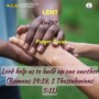 Lenten Prayer Focus – Day 37
