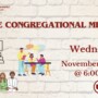 ONLINE CONGREGATIONAL MEETING