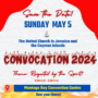 SAVE THE DATE! – CONVOCATION 2024 SUNDAY MAY 5